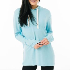 Zyia turquoise Lounge Boyfriend NWOT